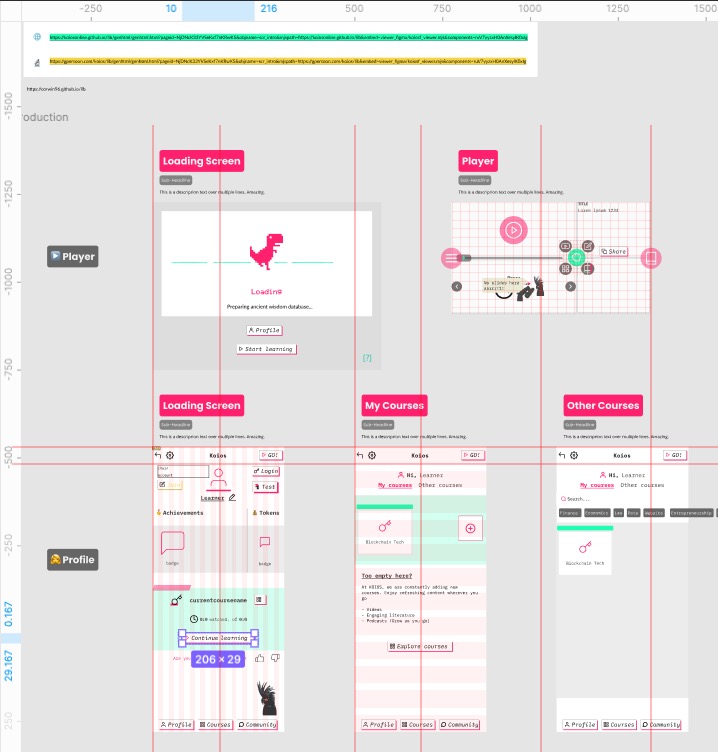 Koios Figma Converter Tool - We created a tool to convert Figma files to a JSON format that can be used to generate the app code. This way we could use the same design system for the app and the website.
