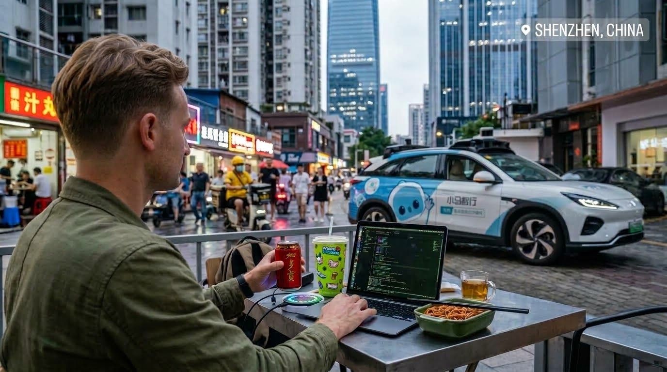 Autonomous cars and electronics at your disposal - This is Shenzhen 