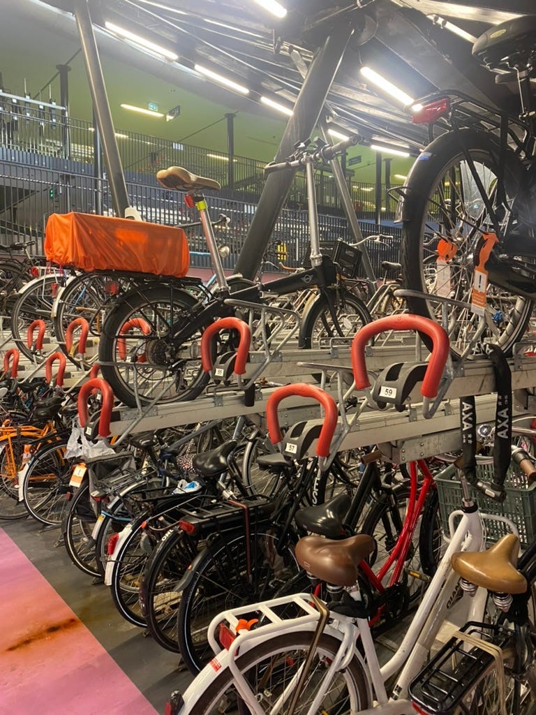 Intermodal awesomeness- 12.000 parking lots for bicycles in Utrecht- The Netherlands